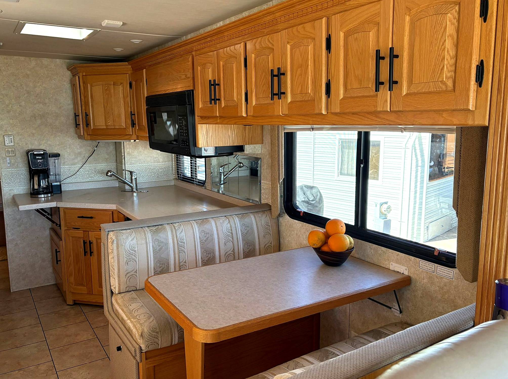 Kitchen and dining table